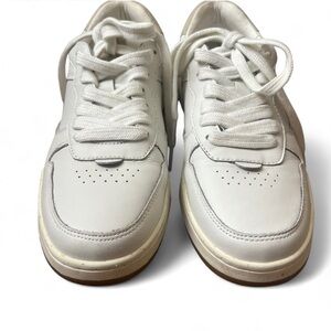 Madewell white courtside sneakers women’s size 7